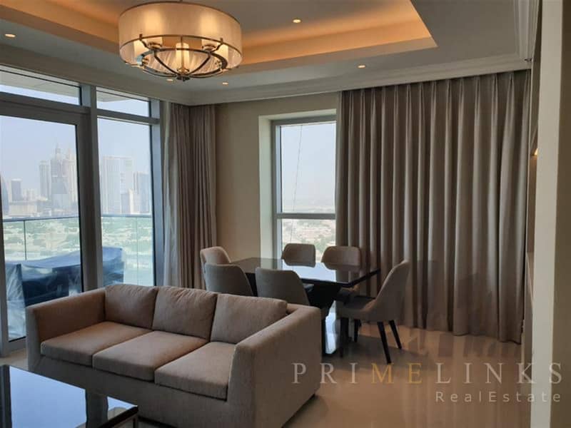 59 2 bed  luxurious furniture Fountain view