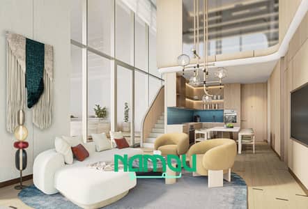 2 Bedroom Apartment for Sale in Al Marjan Island, Ras Al Khaimah - Sophisticated 2BR Duplex with Panoramic Sea Views | W Residences Al Marjan