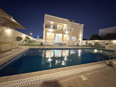 5 Bedroom Villa for Rent in Nad Al Hamar, Dubai - Luxurious 5-BR Villa with Private Pool