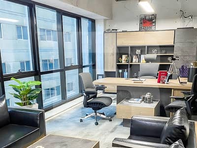 Office for Rent in Sheikh Zayed Road, Dubai - Fully Fitted | Stylish Office Space|Mid-Floor