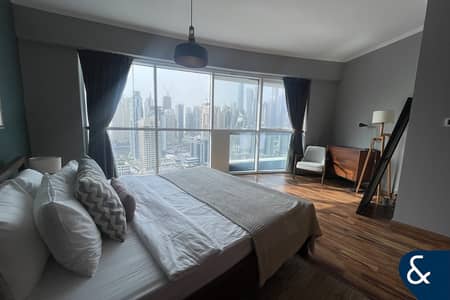 2 Bedroom Flat for Rent in Jumeirah Lake Towers (JLT), Dubai - Furnished | Spacious | Huge Balcony | 2 Beds