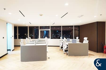 Office for Rent in Jumeirah Lake Towers (JLT), Dubai - Furnished | Glass Partitions | HDS Tower