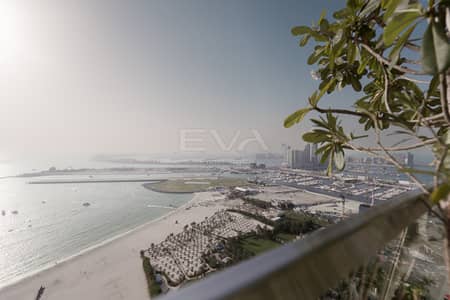 2 Bedroom Flat for Rent in Jumeirah Beach Residence (JBR), Dubai - Ready to Move | Palm View | Furnished