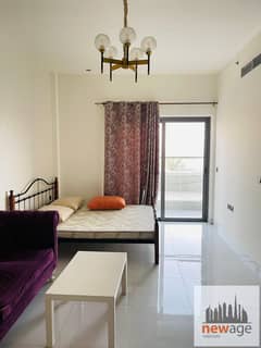 Furnished Studio With balcony - Lawnz By Danube