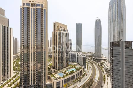 شقة 1 غرفة نوم للايجار في مرسى خور دبي، دبي - شقة في كريك كريسنت،مرسى خور دبي 1 غرفة 105000 درهم - 12412072