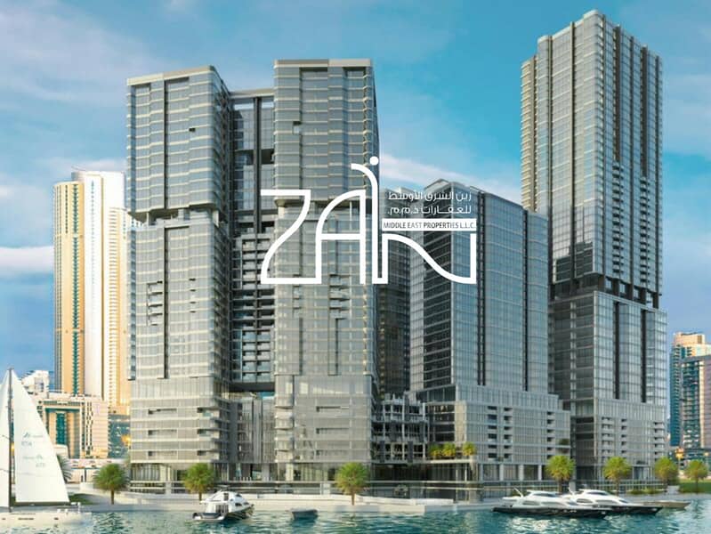 Luxury High Floor 2BR+Maid-Sea View Prime Location