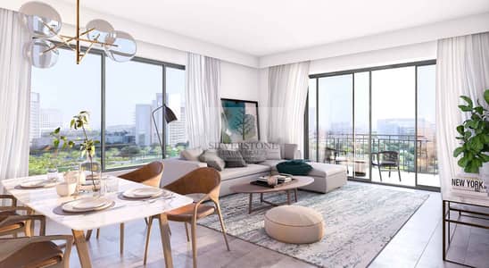 迪拜山庄， 迪拜 2 卧室单位待售 - living room. jpg
