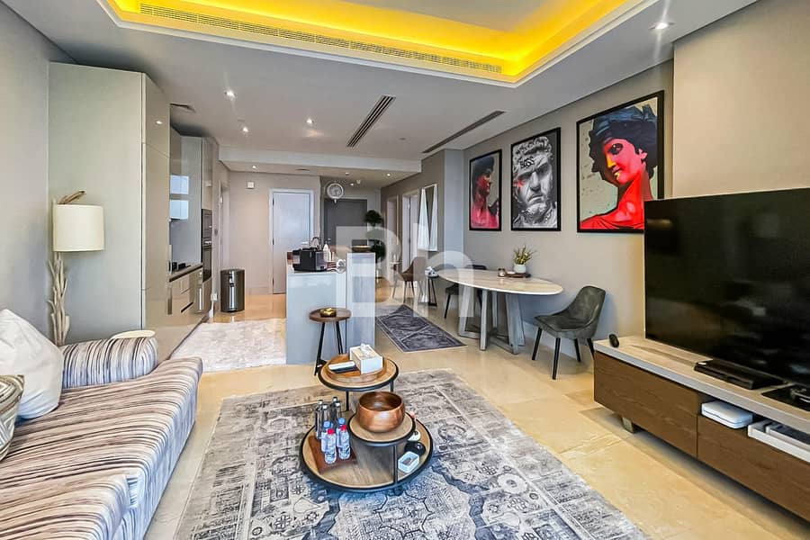 位于朱美拉棕榈岛，新月城，Th8酒店 2 卧室的公寓 300000 AED - 12414320