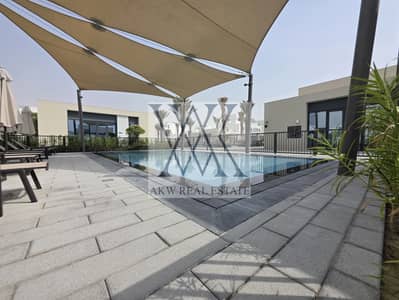 山谷小区， 迪拜 3 卧室别墅待租 - pool2. jpg