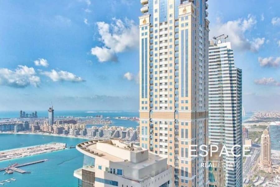 位于迪拜码头，火炬大厦 2 卧室的公寓 2100000 AED - 12415389