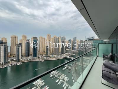 3 Bedroom Flat for Rent in Dubai Marina, Dubai - Marina Views | High Floor | Prime Location