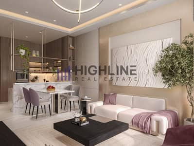 马岩街区， 迪拜 2 卧室公寓待售 - Living room view 3. jpg