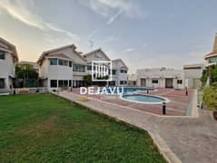 Spacious 4 BR Compound Villa | Great Location | Private Garden | Maid Room