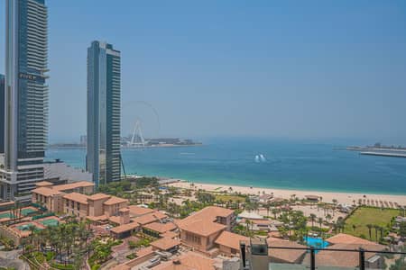 4 Bedroom Apartment for Rent in Jumeirah Beach Residence (JBR), Dubai - Stunning Sea View | Beach Access | Fully Furnished