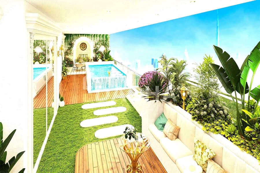 位于迪拜科学园，Vincitore Aqua Flora 1 卧室的公寓 1554000 AED - 12416590