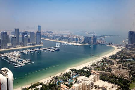 4 Bedroom Penthouse for Sale in Dubai Marina, Dubai - Breathtaking Palm and Sea Views | High Floor