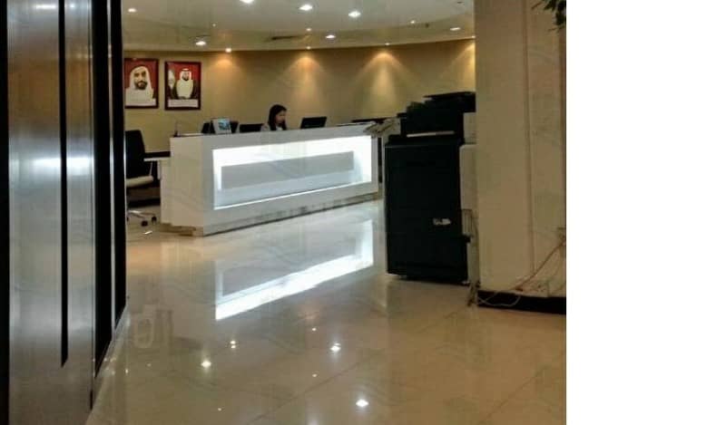 full furnished Office in hamdan street in abu Dhabi, free internet, free electric and water, monthly or yearly payment,