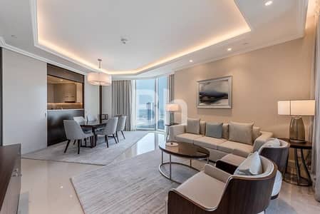 2 Bedroom Flat for Rent in Downtown Dubai, Dubai - Burj Khalifa View | Fountain View | Higher Floor
