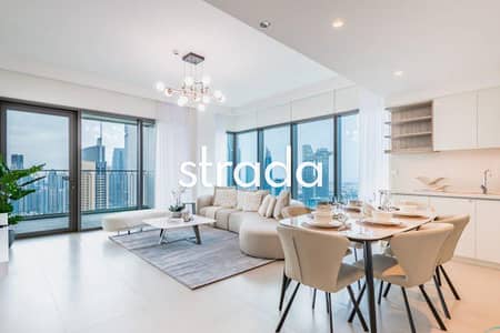 3 Bedroom Apartment for Rent in Za'abeel, Dubai - Burj Khalifa View | Vacant | Fully Furnished