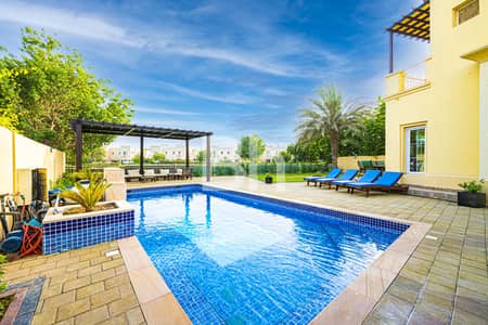 3 Bedroom Villa for Rent in The Springs, Dubai - Lake View | Fully Upgraded | Private pool |