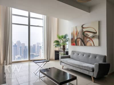 1 Bedroom Apartment for Rent in Jumeirah Lake Towers (JLT), Dubai - Huge loft | Fully furnished | Ready to move in