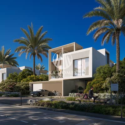 5 Bedroom Villa for Sale in Ajmal Makan City - Sharjah Waterfront, Sharjah - CAM05-STANDARD VILLA-STREET-RIGHT. png