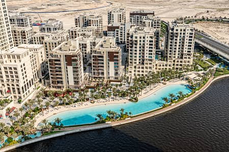 2 Bedroom Apartment for Rent in Dubai Creek Harbour, Dubai - Exclusive | High Floor | Canal And Beach View