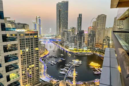 1 Bedroom Flat for Sale in Dubai Marina, Dubai - FULL MARINA VIEW | Vacant | High Floor