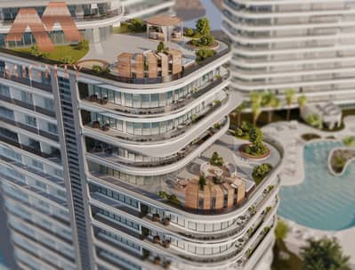阿尔扬街区， 迪拜 2 卧室公寓待售 - Balcony view. jpg