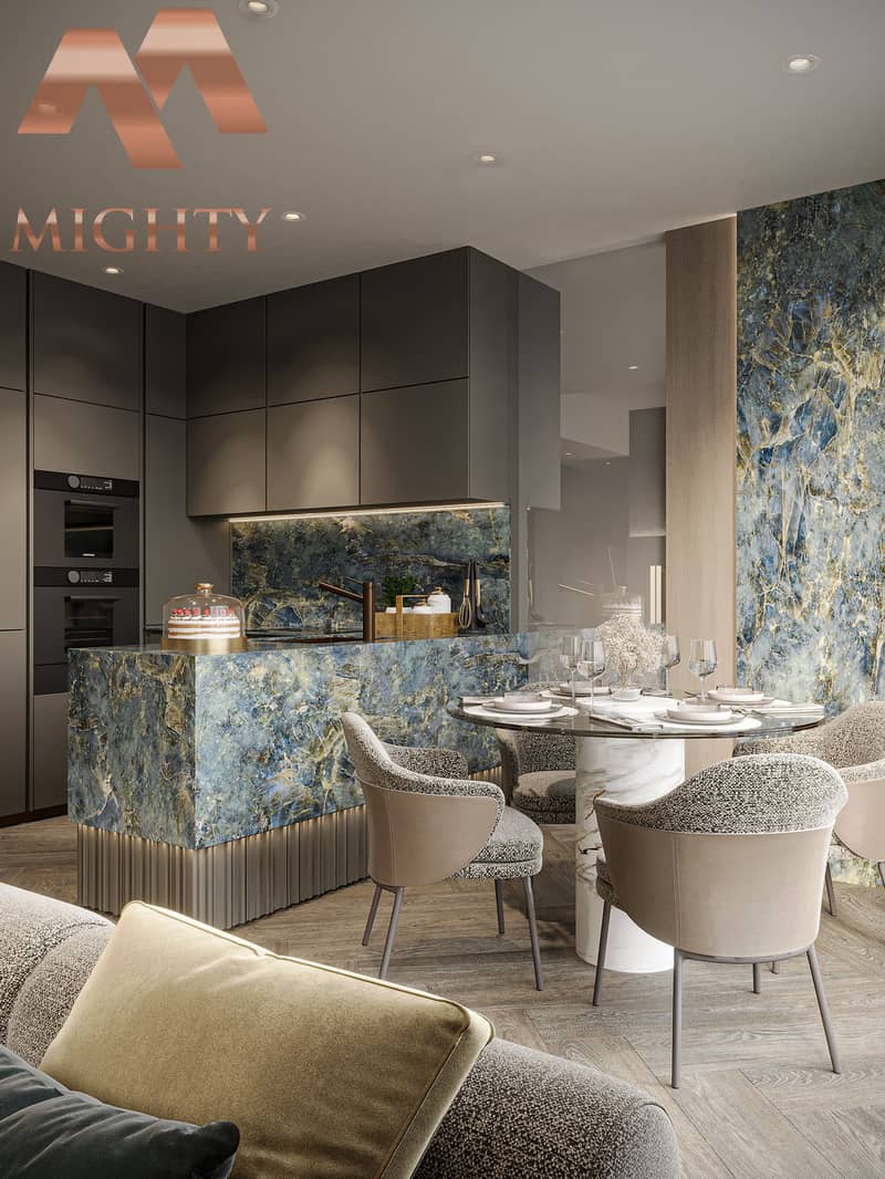 12 TCD 2 Bedroom_kitchen and dining area. jpg