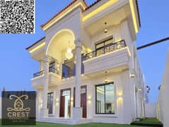 Luxury villa for rent in Al Helio 2, first tenant, classic design, 5 rooms, price 150,000, excellent location