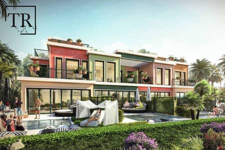 4 Bedroom Townhouse for Sale in DAMAC Lagoons, Dubai - Lagoon Community | Brand New | Single Row | Middle