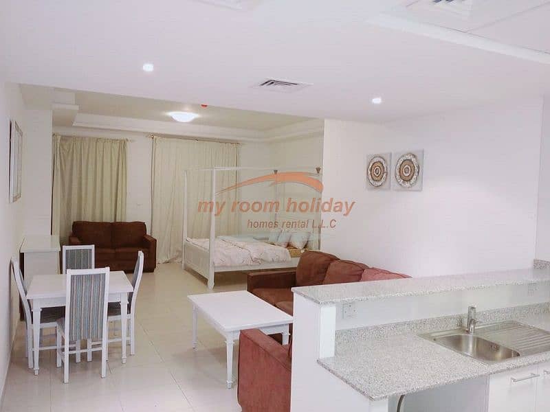 Spacious Studio | Balcony | Free Wi-Fi & Maintenance