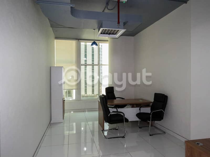 Furnished Office With all Facilities in Business Bay