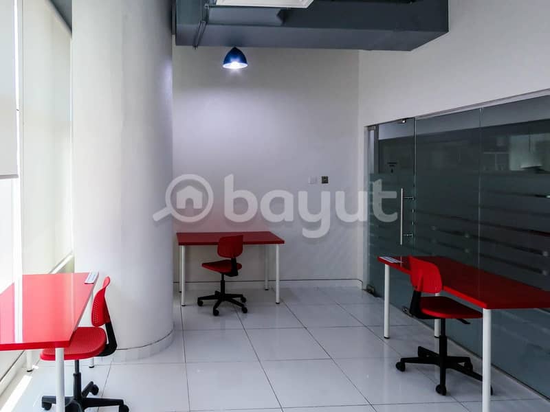 Ready to Move Furnished Office at Business Bay (No Commission)
