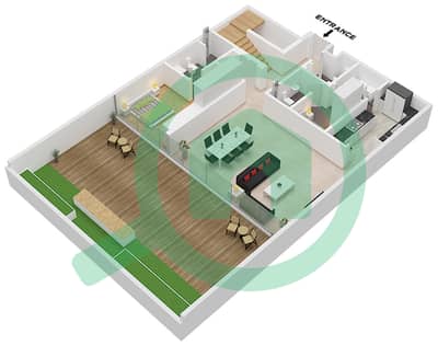 Eden House The Canal - 4 Bedroom Apartment Unit 3 FLOOR GROUND,FIRST Floor plan