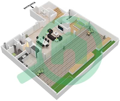 Eden House The Canal - 4 Bedroom Apartment Unit 9 FLOOR GROUND,FIRST Floor plan
