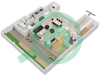 Eden House The Canal - 4 Bedroom Apartment Unit 11 FLOOR GROUND,FIRST Floor plan