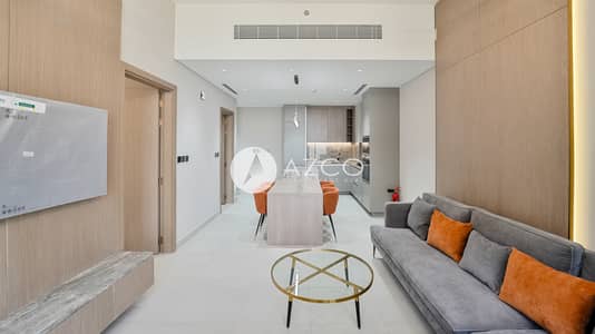 1 Bedroom Flat for Rent in Jumeirah Village Circle (JVC), Dubai - Premium 1BHK Furnished| Higher Floor| Next to Exit