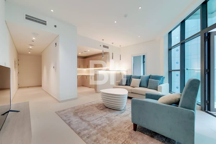 位于朱美拉棕榈岛，棕榈岛七号豪华公寓 1 卧室的公寓 150000 AED - 12428447