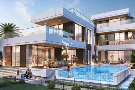 7 Bedroom Villa for Sale in DAMAC Lagoons, Dubai - SUPER DISTRESS | ON THE PARK AND LAGOON | BELOW OP