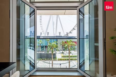 2 Bedroom Apartment for Rent in Bluewaters Island, Dubai - EXQUISITE | VACANT | FURNISHED | EYE DUBAI VIEW