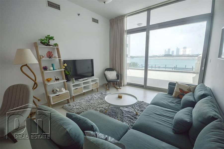 Fully Furnished 1 Bed Sea View Vacant Ready