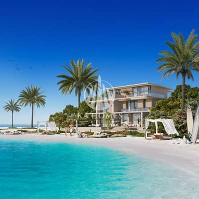 6 Bedroom Villa for Sale in Ajmal Makan City - Sharjah Waterfront, Sharjah - CAM05-LARGE VILLA LAGOON-RIGHT. png