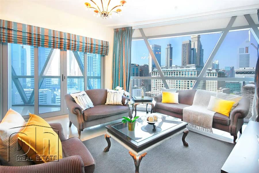 2BR|New to Market|DIFC Views|Vacant on Transfer