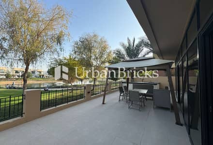 5 Bedroom Apartment for Rent in DAMAC Hills, Dubai - Upgraded | Stunning Lake Views | Huge Plot
