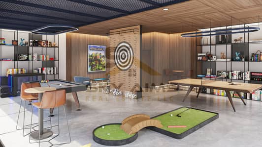 2 Bedroom Apartment for Sale in Falcon City of Wonders, Dubai - Belgravia Gardens  - game station room. jpeg