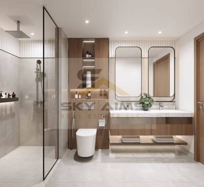 2 Bedroom Flat for Sale in Falcon City of Wonders, Dubai - Belgravia Gardens  - bathroom. jpeg