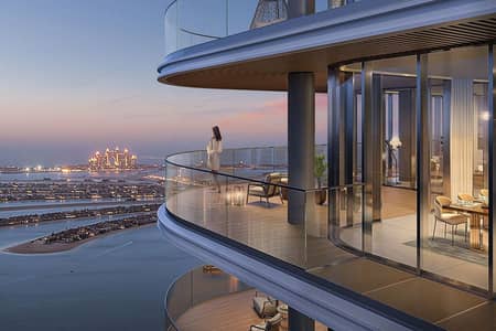 2 Bedroom Flat for Sale in Dubai Harbour, Dubai - Full Palm +JBR Bluewaters View | Rare Super 2 BR