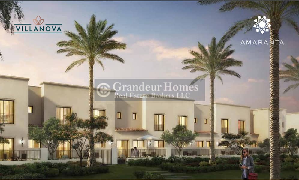 Book your Townhouse with just 60,000 AED | Pay in 5 years